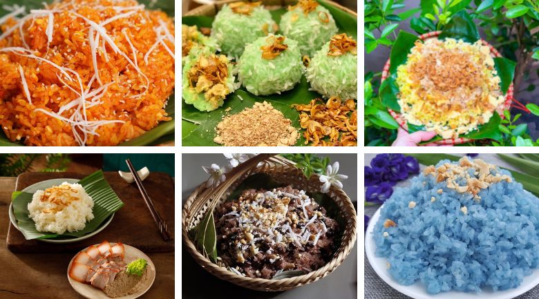 Các loại xôi miền Tây đặc trưng